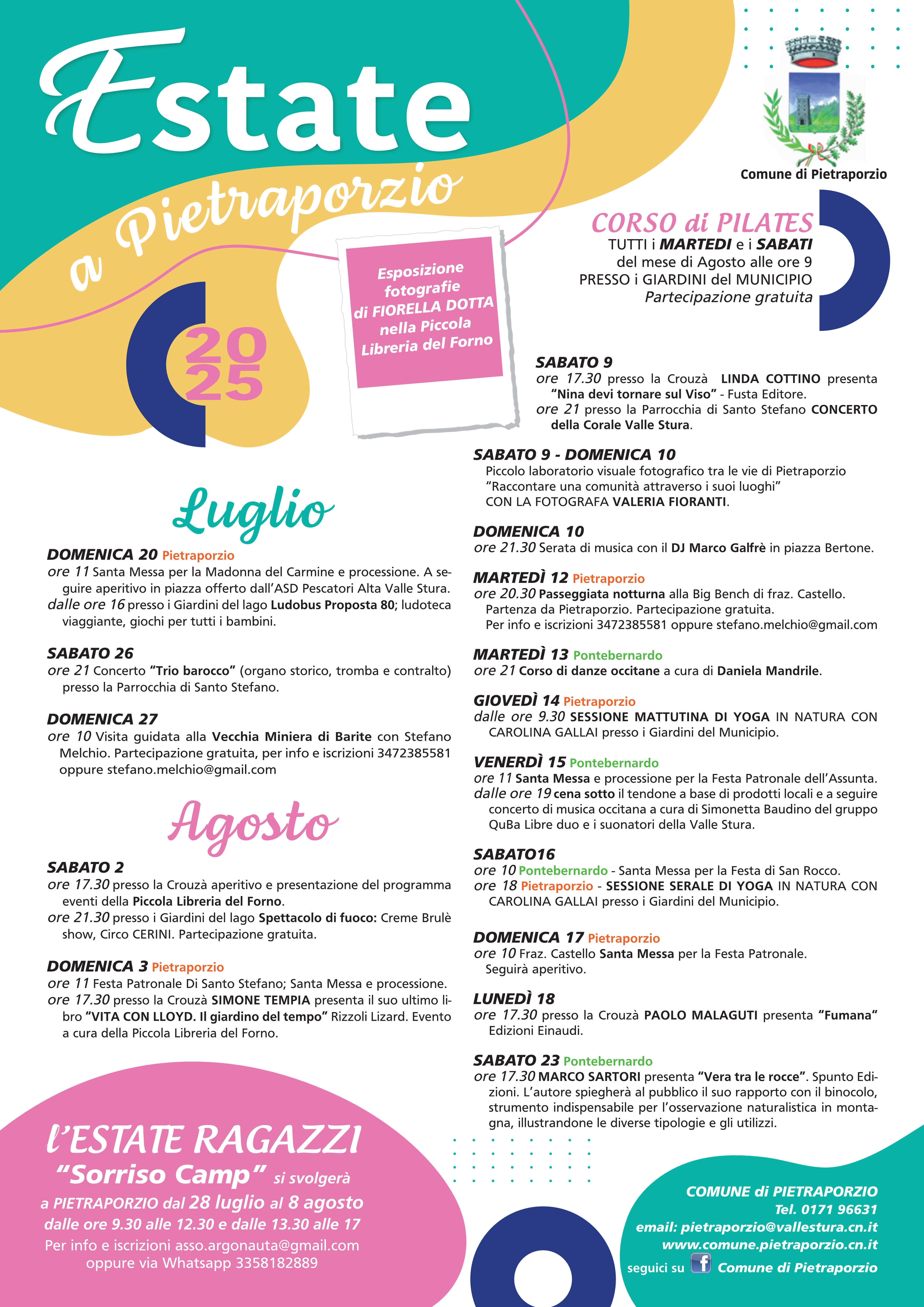 Estate a Pietraporzio 2025